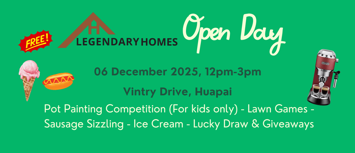 Huapai Family Fun Day: Food - Games - Prizes