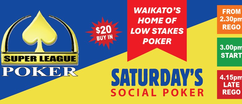 Saturday Afternoon Poker &ndash; Texas Hold'em