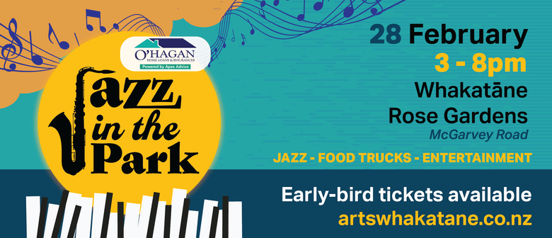 Jazz in the Park Whakatāne 2026