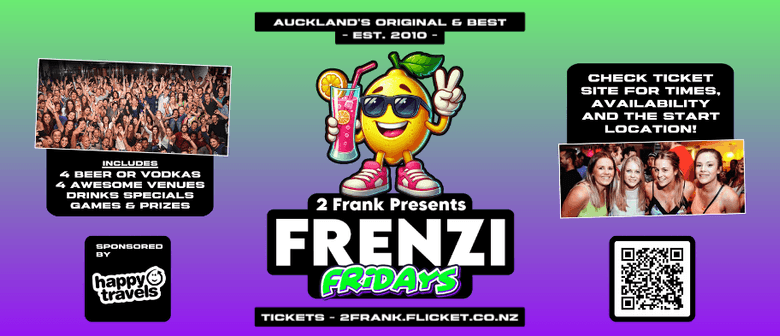 Frenzi Bar Crawl  - Frenzi Fridays