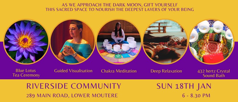 Crystal Sound Bath & Blue Lotus Tea Ceremony