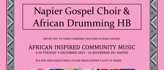 Napier Gospel Choir and African Drumming HB Concert