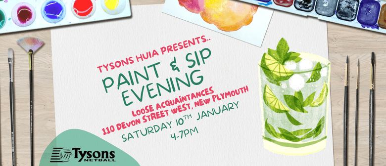 Paint and Sip Fundraiser