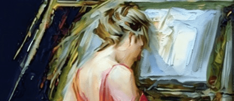 Art in the Vines - Artvine Paint & Sip Summer Tour - The Woman in Red