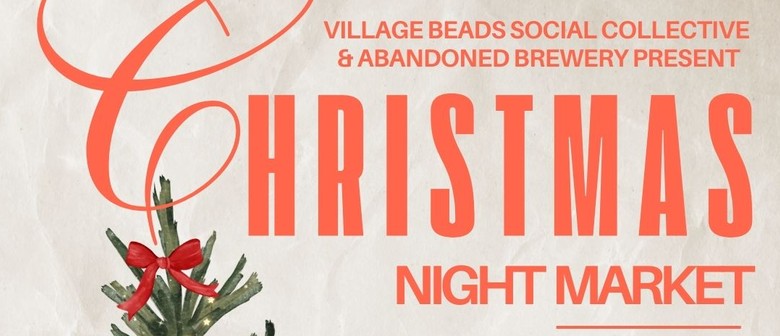 Christmas Craft Night Market