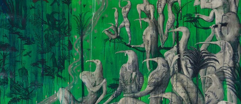 Bill Hammond Serenading Imagined Worlds