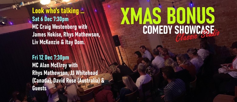 The Classic Xmas Bonus Comedy Allstars in The Studio