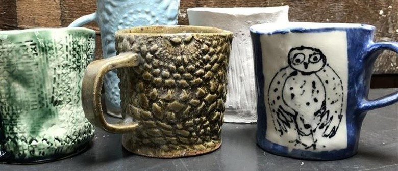 Pottery wheel throwing & hand building for teens