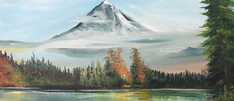 Paint n Chill - Bob Ross Mountain & Lake