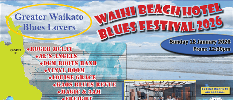 Waihi Beach Hotel Blues Festival