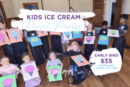 Kids Ice Cream Paint Party