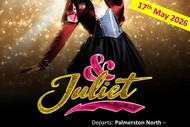 And Juliet Musical to Wellington by Train