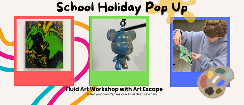 Tauranga Pop Up - Fluid Art Workshop | Summer Holiday