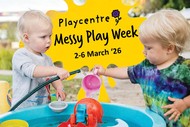 Playcentre Messy Play Week - Canterbury Region