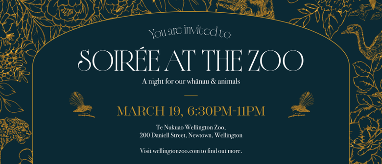 Soir&eacute;e at the Zoo: A Night for our Whānau & Animals