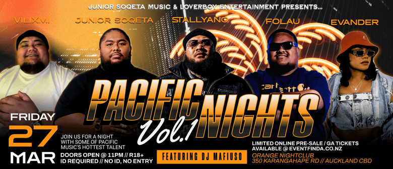 Pacific Nights: Volume 1 (Hosted by Junior Soqeta)
