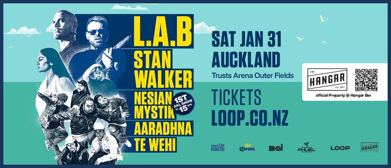 Stan Walker + L.A.B Official Pre-party at The Hangar