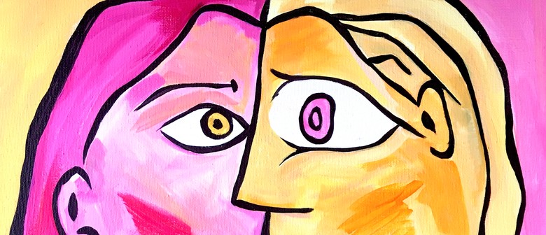 Paint and Wine Night in Mt. Maunganui - Picasso Kiss