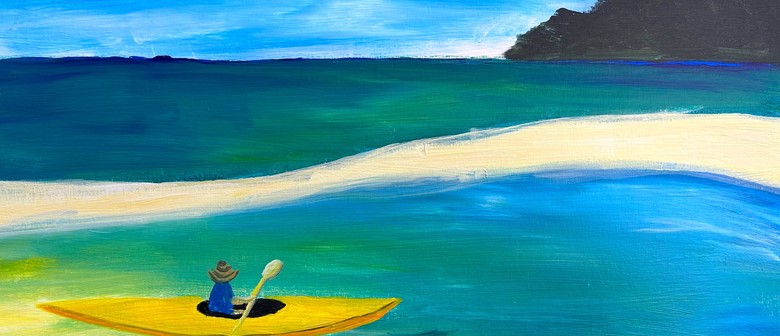 Paint and Wine Night in Whakatane - Summer Kayak