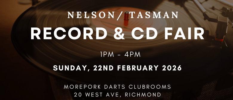 Nelson/ Tasman Record and CD Fair