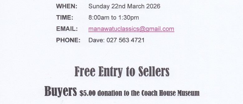 Manawatu Classic Motorcycle Swap Meet