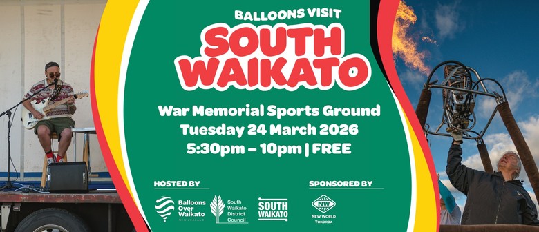 Balloons Visit South Waikato