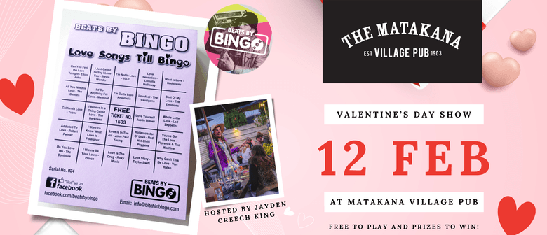 Beats By Bingo Valentines Show