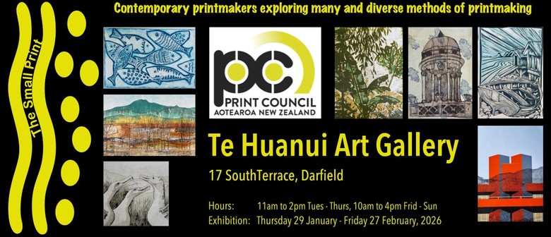 PCANZ Small Print Exhibition Series 2025 - 2026