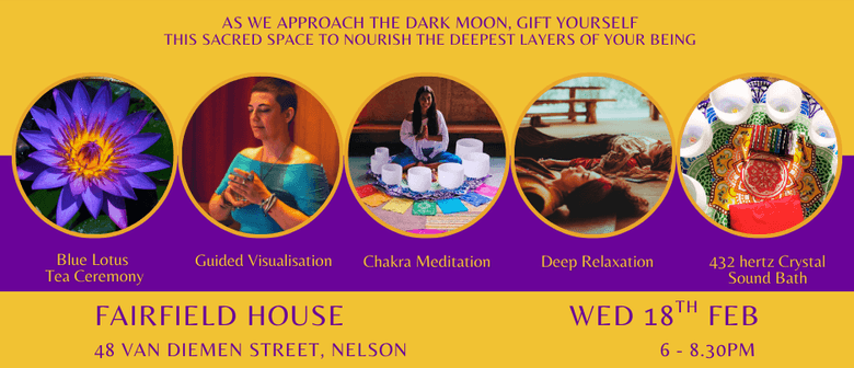 432 hertz Crystal Sound Bath & optional Blue Lotus Tea