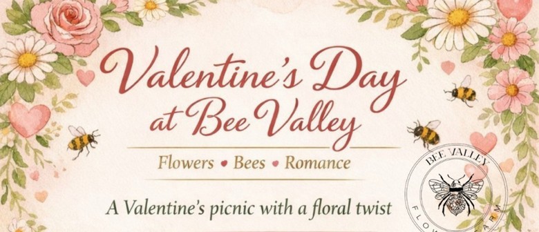Valentines Day at Bee Valley Flower Farm