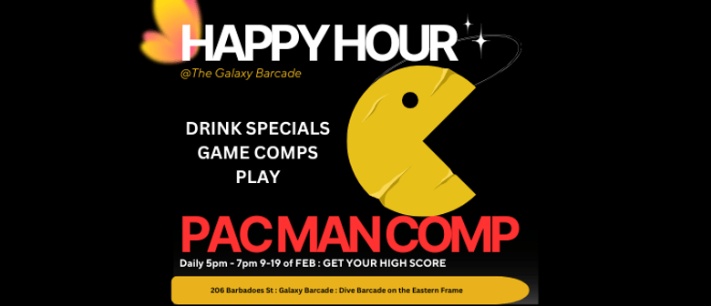 Happy Hour: Pac Man Tournament