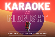 Friday Karaoke Till Midnight