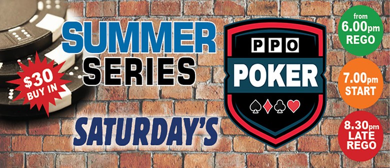 Saturday Night Poker &ndash; Texas Hold'em