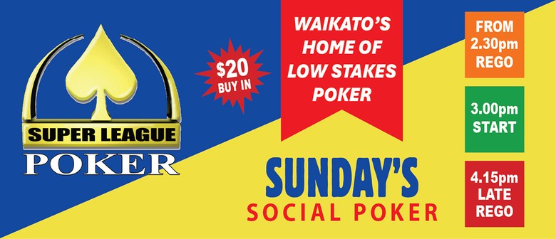 Sunday Afternoon Poker &ndash; Texas Hold'em