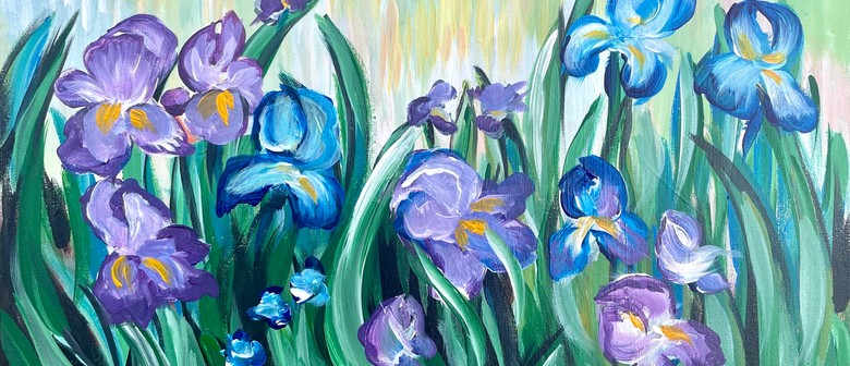 Paint and Wine Night - Van Gogh's Iris Flowers