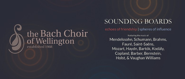 Bach Choir of Wellington present Sounding Boards