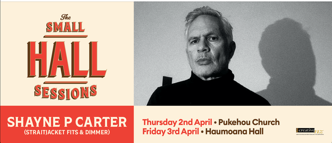 A Small Hall Session With Shayne P Carter