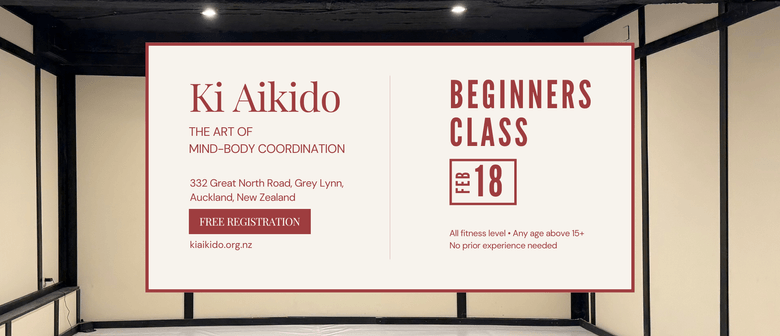 Beginner's Launch: Ki Aikido Auckland