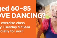 Dance Fitness Classes for 60+