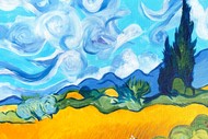 Paint and Wine Night - Van Gogh's Wheat Field