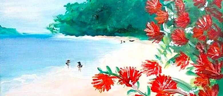Paint and Wine Night in Timaru - Summer in NZ
