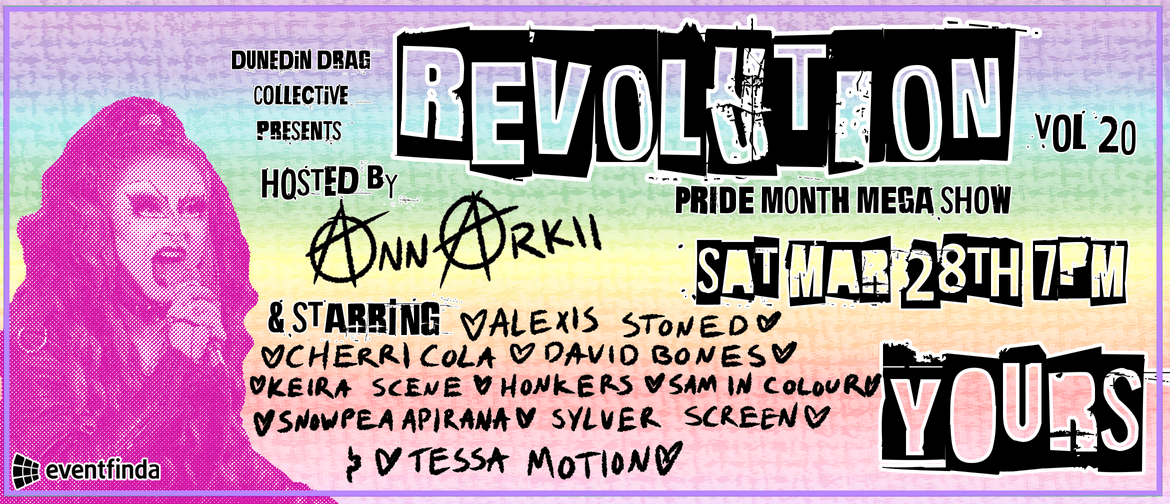 The Revolution — A Monthly Drag Show: Vol 20 (Pride edition)