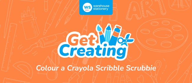 School Holiday Workshop: Colour a Crayola Scribble Scrubbie