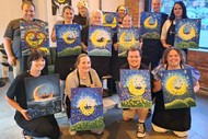Paint and Wine Night in Havelock North - Moon on the Water