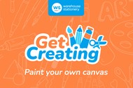 School Holiday Workshop: Paint Your Own Canvas