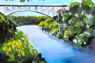 Paint and Wine Night - Victoria Bridge (First Drink Included)