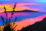 Paint and Wine Night - Sunset at the Beach