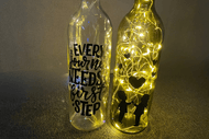 Creation Station: Wine Bottle Lights