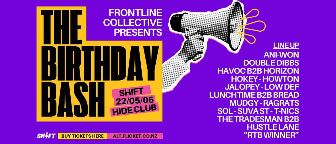 Shift - The Birthday Bash - Christchurch - Eventfinda
