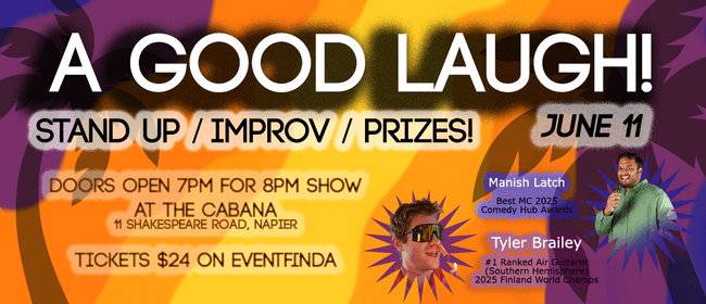 A Good Laugh: June Comedy Show!